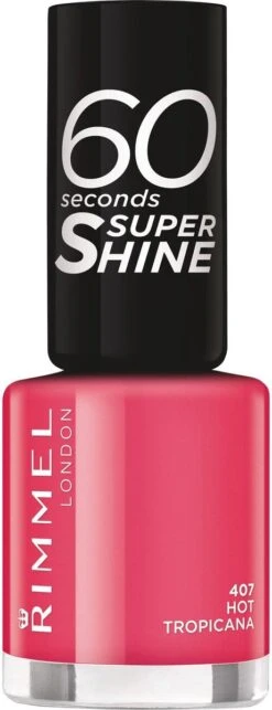 Rimmel London 60 Seconds Supershine Nagellak - 407 Hot Tropicana -Nagelbenodigdheden 461x1200