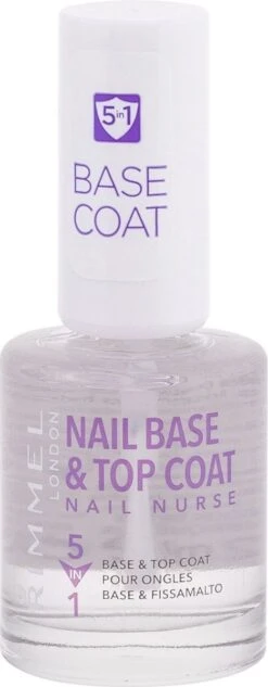 Rimmel London Nail Nurse Basecoat & Topcoat Nagellak - Transparant -Nagelbenodigdheden 468x1200 1