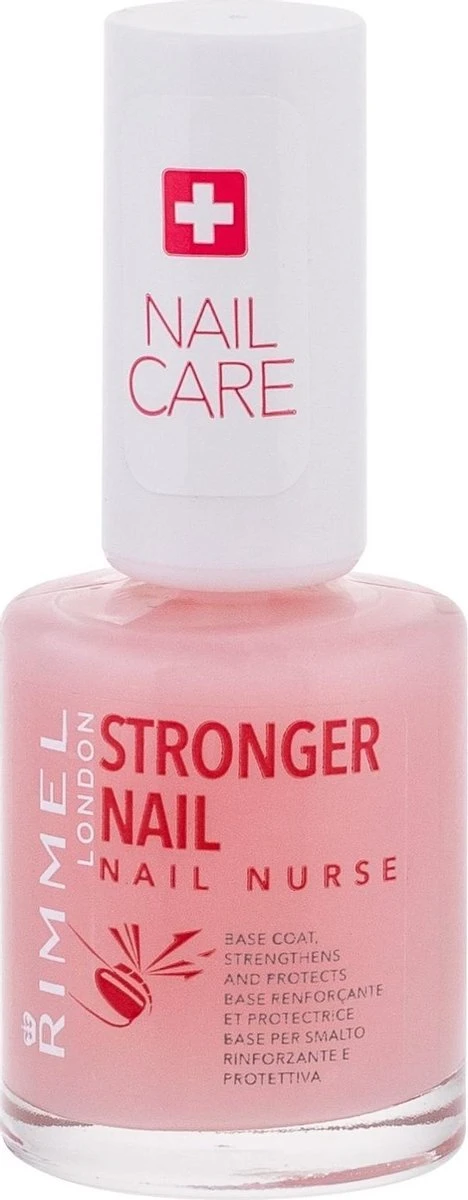 Rimmel London Nail Nurse Stronger Nail Transparant - 8 ml Rimmel London Nail Nurse Stronger Nail Transparant - 8 Ml -Nagelbenodigdheden