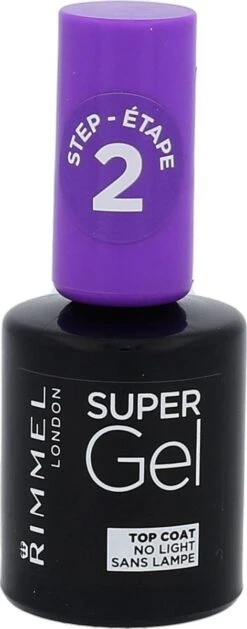 Rimmel London Super Gel Nagellak Stap 2 Top Coat - 00 Transparant 11 Rimmel London Super Gel Nagellak Stap 2 Top Coat - 00 Transparant -Nagelbenodigdheden 471x1200
