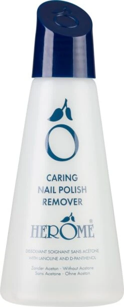 Herome Nagellakremover Nagellakverwijderaar - Nagelverzorging - Caring Nail Polish Remover - Acetonvrij - 120ml -Nagelbenodigdheden 488x1200