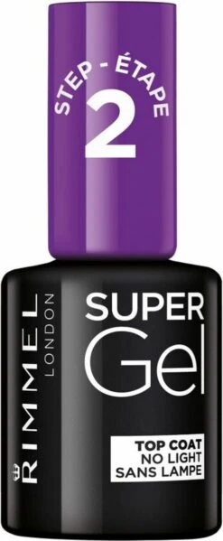 Rimmel London Super Gel Nagellak Stap 2 Top Coat - 00 Transparant 13 Rimmel London Super Gel Nagellak Stap 2 Top Coat - 00 Transparant -Nagelbenodigdheden 495x1200