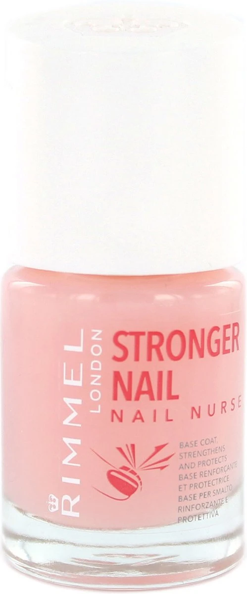 Rimmel London Nail Nurse Stronger Nail Transparant - 8 ml Rimmel London Nail Nurse Stronger Nail Transparant - 8 Ml -Nagelbenodigdheden