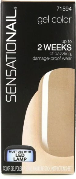 SensatioNail Gel Polish Taupe Tulips - Gel Nagellak - Crème -Nagelbenodigdheden 510x1200