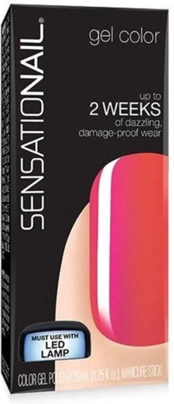 Sensationail Gel Nagellak | Tropical Punch -Nagelbenodigdheden 517x1200