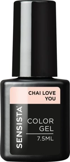 Sensista Color Gel Chai Love You - Nude/Transparant -Nagelbenodigdheden 523x1200