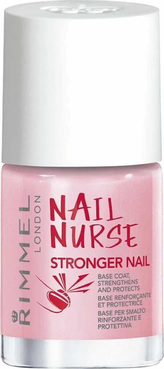 Rimmel London Nail Nurse Stronger Nail Transparant - 8 ml Rimmel London Nail Nurse Stronger Nail Transparant - 8 Ml -Nagelbenodigdheden 536x1200 1