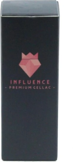 #BADBLACK - Influence Gellac - Zwarte Gellak - Gellak Zwart UV - UV Gellak - Gel Nagellak - Gellac - Kado Vrouw - Valentijns Cadeau - Kado Voor Haar - 10 Ml -Nagelbenodigdheden 545x1200 2