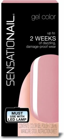 SensatioNail Gel Polish Pink Sand - Gel Nagellak - Roze -Nagelbenodigdheden 553x1200