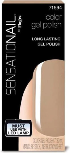 SensatioNail Gel Polish Taupe Tulips - Gel Nagellak - Crème -Nagelbenodigdheden 555x1200