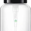 Merkloos Vloeistof Pompje | 200 ML | Voor Nagelstyliste Vloeistoffen, Zoals Nagellakremover, Gel Cleaner, Desinfectie Alcohol, Acryl | Voor Vloeistoffen Zoals Make-up Remover, Tonic, Etc. | Zwart | Herbruikbaar | Dispenser | -Nagelbenodigdheden 578x1200