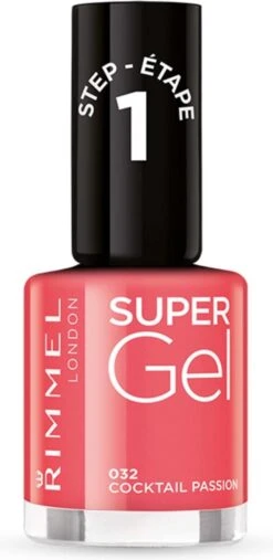 Rimmel London Super Gel Nagellak - 032 Cocktail Passion -Nagelbenodigdheden 585x1200