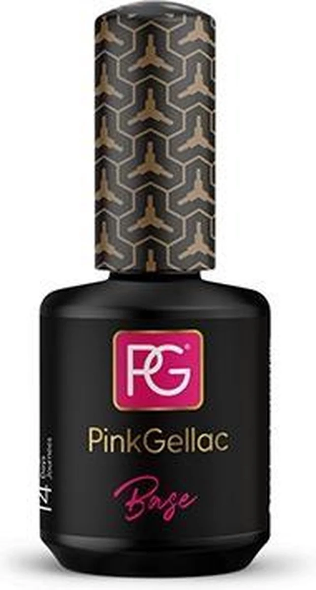 Pink Gellac - Base Coat Gellak - Transparant - 15 ml Pink Gellac - Base Coat Gellak - Transparant - 15 Ml -Nagelbenodigdheden