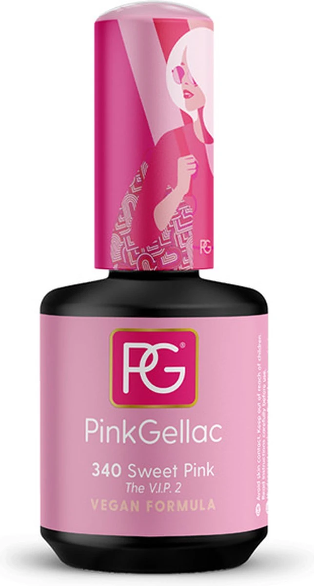 Pink Gellac - Sweet Pink - Gellak - Vegan - Roze - Glanzend - 15ml Pink Gellac - Sweet Pink - Gellak - Vegan - Roze - Glanzend - 15ml -Nagelbenodigdheden 644x1200 1