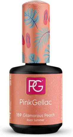 Pink Gellac - Glamorous Peach - Gellak - Vegan - Oranje - Glanzend - 15ml 7 Pink Gellac - Glamorous Peach - Gellak - Vegan - Oranje - Glanzend - 15ml -Nagelbenodigdheden 645x1200 10