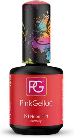 Pink Gellac - Neon Flirt - Gellak - Vegan - Roze - Glanzend - 15ml 6 Pink Gellac - Neon Flirt - Gellak - Vegan - Roze - Glanzend - 15ml -Nagelbenodigdheden 645x1200 12