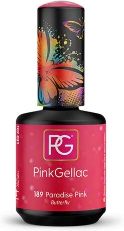 Pink Gellac - Paradise Pink - Gellak - Vegan - Roze - Glanzend - 15ml -Nagelbenodigdheden 645x1200 3