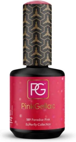 Pink Gellac - Paradise Pink - Gellak - Vegan - Roze - Glanzend - 15ml -Nagelbenodigdheden 647x1200