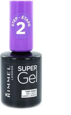 Rimmel London Super Gel Nagellak Stap 2 Top Coat - 00 Transparant 4 Rimmel London Super Gel Nagellak Stap 2 Top Coat - 00 Transparant -Nagelbenodigdheden 741x1200