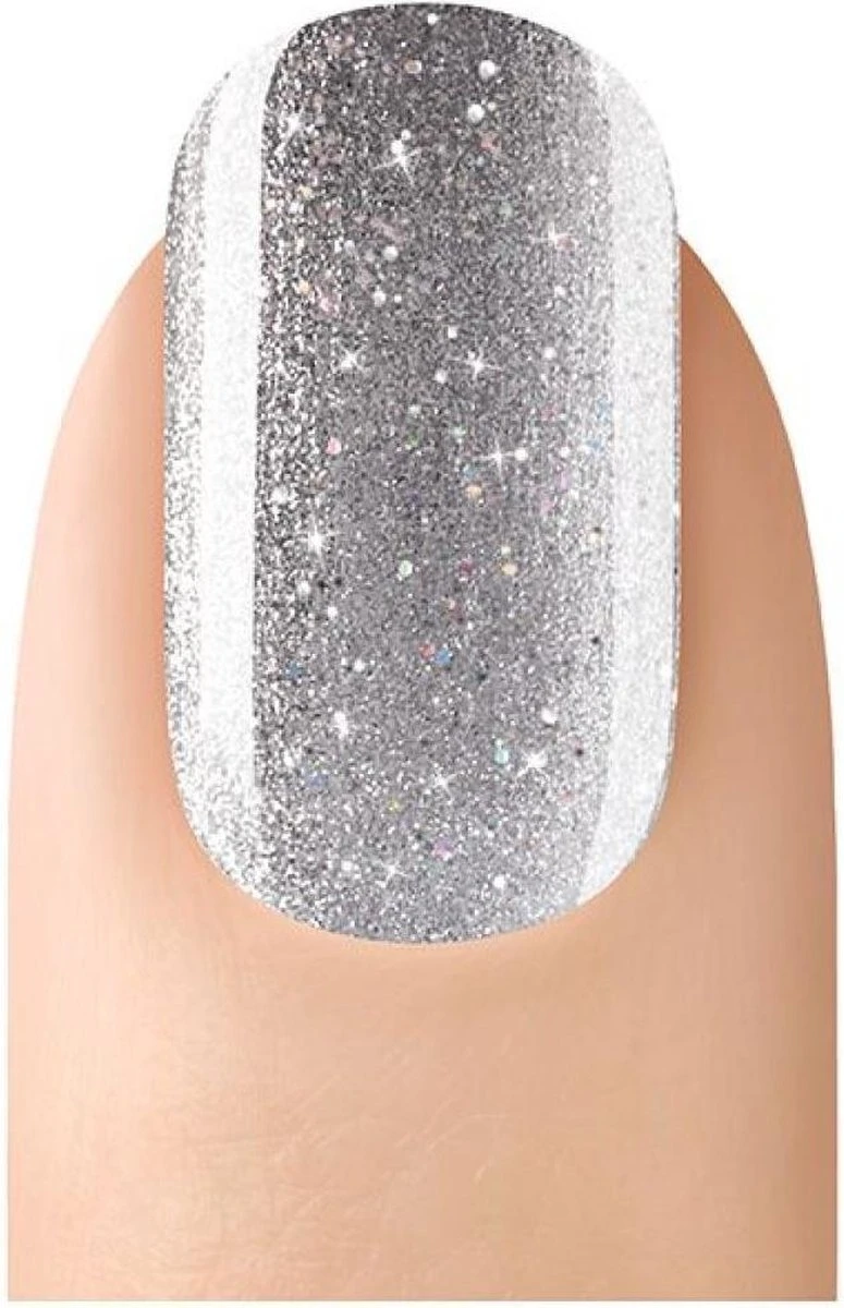 SensatioNail Gel Polish Silver Glitter - Gel nagellak - Zilver SensatioNail Gel Polish Silver Glitter - Gel Nagellak - Zilver -Nagelbenodigdheden