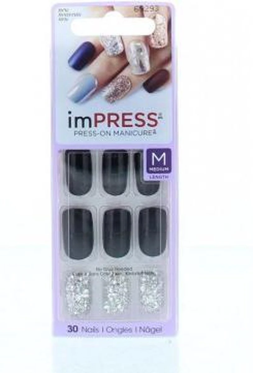 Kiss imPRESS Press-on Manicure Play It Loud- Kunstnagels - Nagels - Press on nails - Plaknagels - Nepnagels - 30 stuks - Beste Kwaliteit Kiss ImPRESS Press-on Manicure Play It Loud- Kunstnagels - Nagels - Press On Nails - Plaknagels - Nepnagels - 30 Stuks - Beste Kwaliteit -Nagelbenodigdheden