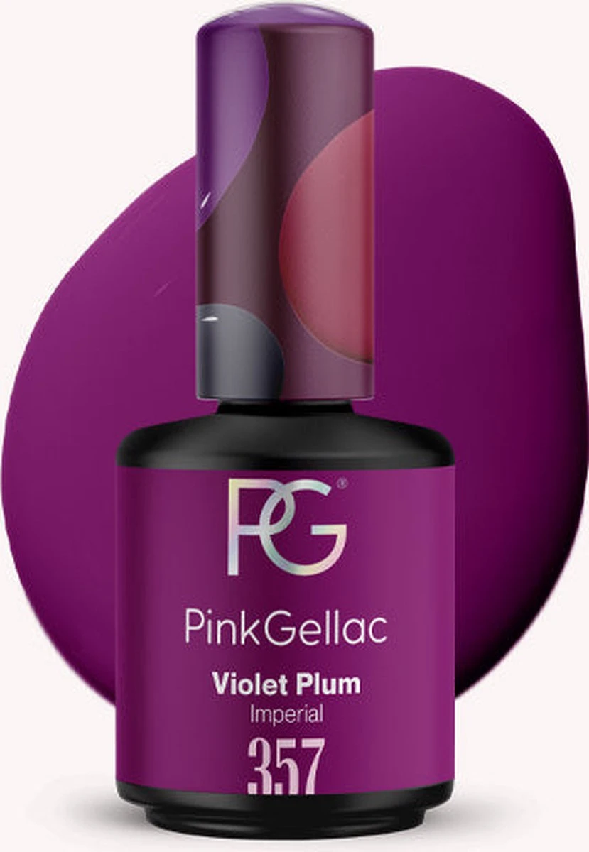 Pink Gellac - Violet Plum - Gellak - Vegan - Paars - Creamy Finish - 15 ml Pink Gellac - Violet Plum - Gellak - Vegan - Paars - Creamy Finish - 15 Ml -Nagelbenodigdheden 829x1200 1