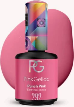 Pink Gellac - Punch Pink - Gellak - Vegan - Roze - Glanzend - 15ml -Nagelbenodigdheden 833x1200 3