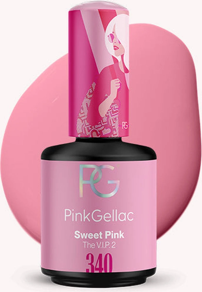 Pink Gellac - Sweet Pink - Gellak - Vegan - Roze - Glanzend - 15ml Pink Gellac - Sweet Pink - Gellak - Vegan - Roze - Glanzend - 15ml -Nagelbenodigdheden 833x1200 6