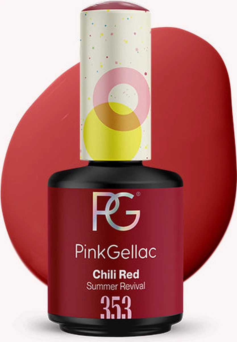 Pink Gellac - Chili Red - Gellak - Vegan - Rood - Glanzend - 15ml Pink Gellac - Chili Red - Gellak - Vegan - Rood - Glanzend - 15ml -Nagelbenodigdheden 834x1200 3