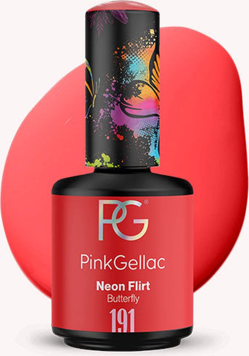 Pink Gellac - Neon Flirt - Gellak - Vegan - Roze - Glanzend - 15ml Pink Gellac - Neon Flirt - Gellak - Vegan - Roze - Glanzend - 15ml -Nagelbenodigdheden 841x1200 6