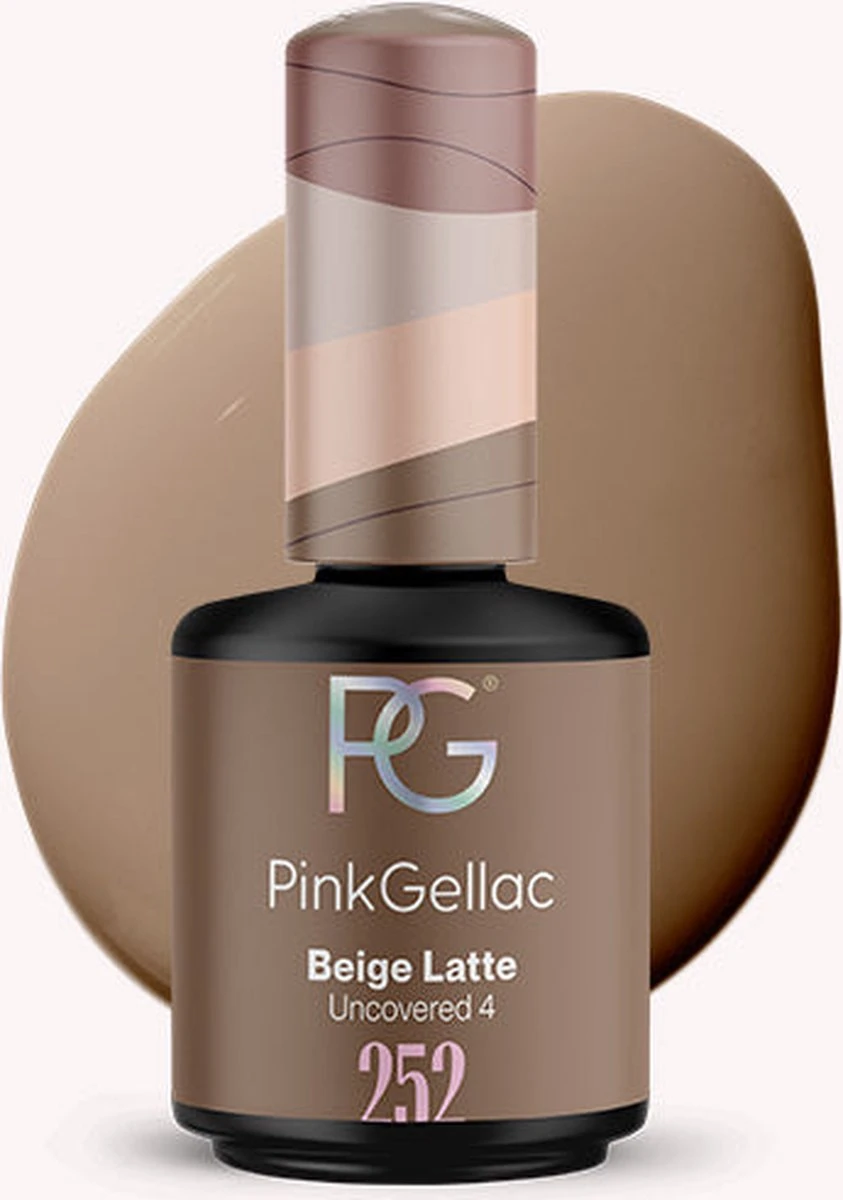 Pink Gellac - Beige Latte - Gellak - Vegan - Beige - Glanzend - 15ml Pink Gellac - Beige Latte - Gellak - Vegan - Beige - Glanzend - 15ml -Nagelbenodigdheden 843x1200 2