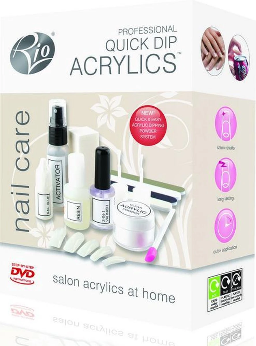 Rio Quick Dip Acryl Extensions - Acryl Nagels Rio Quick Dip Acryl Extensions - Acryl Nagels -Nagelbenodigdheden