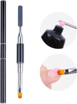 Nagel Polygel Tool - Gel Penseel - Nail Poly Gel Tool - 2 In 1 Kwast Met Spatel 13 Nagel Polygel Tool - Gel Penseel - Nail Poly Gel Tool - 2 In 1 Kwast Met Spatel -Nagelbenodigdheden 890x1200 1