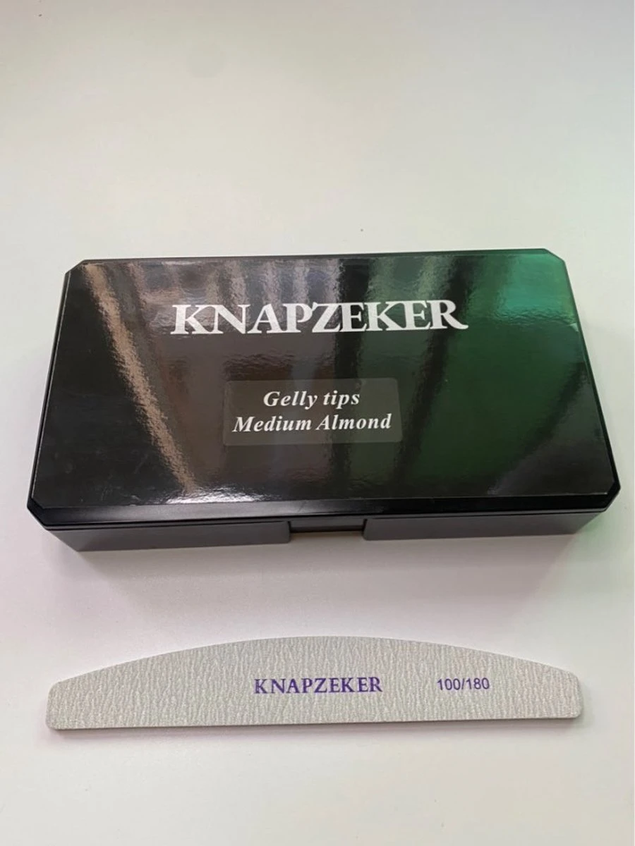 Knapzeker Gelly Tips Medium Almond 500 Stuks 12 maten - plaknagels met lijm in Doos + Knapzeker nagelvijl 100/180 - transparant nageltips full cover voor acryl - gel nails- nepnagels soak off Knapzeker Gelly Tips Medium Almond 500 Stuks 12 Maten - Plaknagels Met Lijm In Doos + Knapzeker Nagelvijl 100/180 - Transparant Nageltips Full Cover Voor Acryl - Gel Nails- Nepnagels Soak Off -Nagelbenodigdheden 900x1200 11