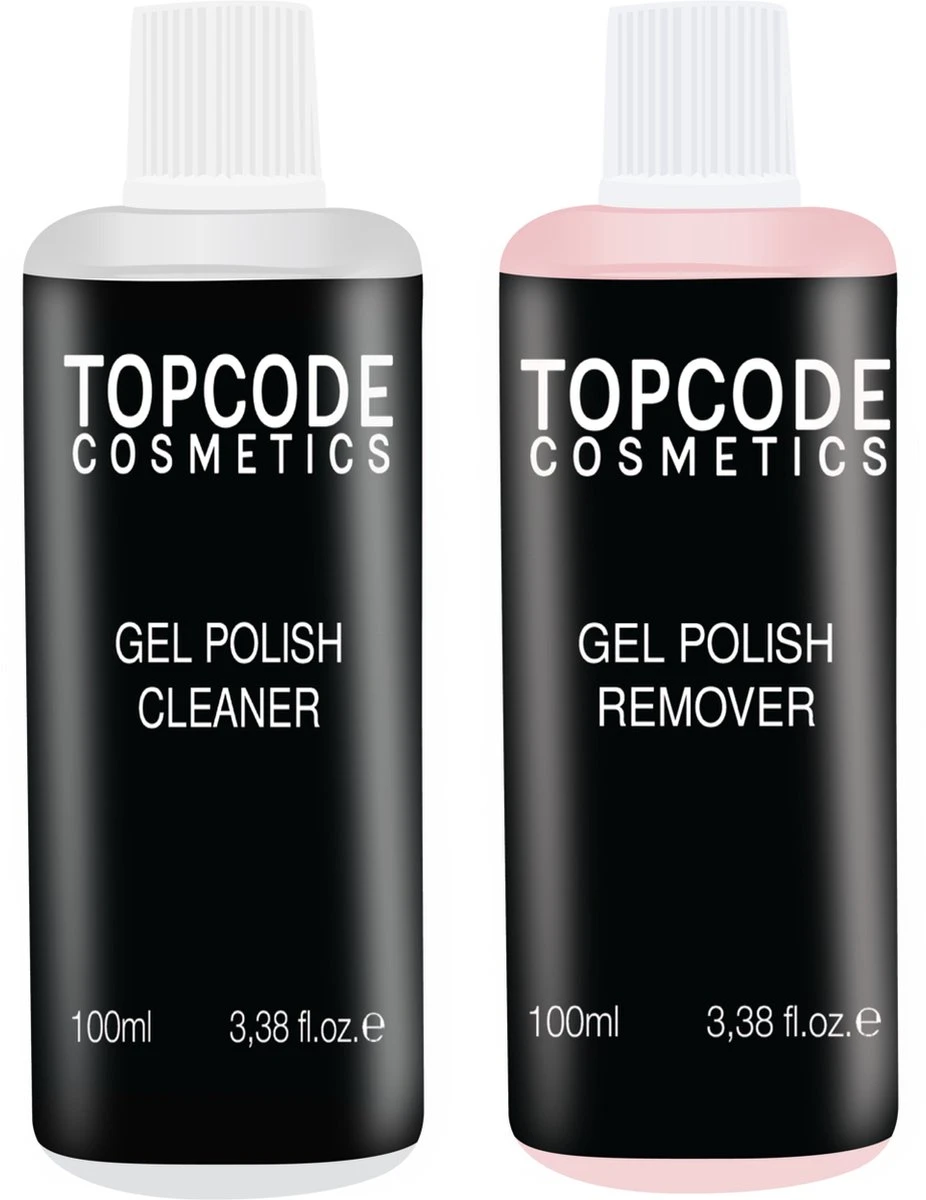 TOPCODE Cosmetics Gellak remover & Cleaner- 100ml - #MCRM03- Roze Voor het veilig verwijderen van gellak TOPCODE Cosmetics Gellak Remover & Cleaner- 100ml - #MCRM03- Roze Voor Het Veilig Verwijderen Van Gellak -Nagelbenodigdheden 926x1200 1