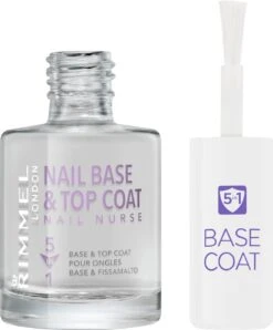 Rimmel London Nail Nurse Basecoat & Topcoat Nagellak - Transparant -Nagelbenodigdheden 995x1200